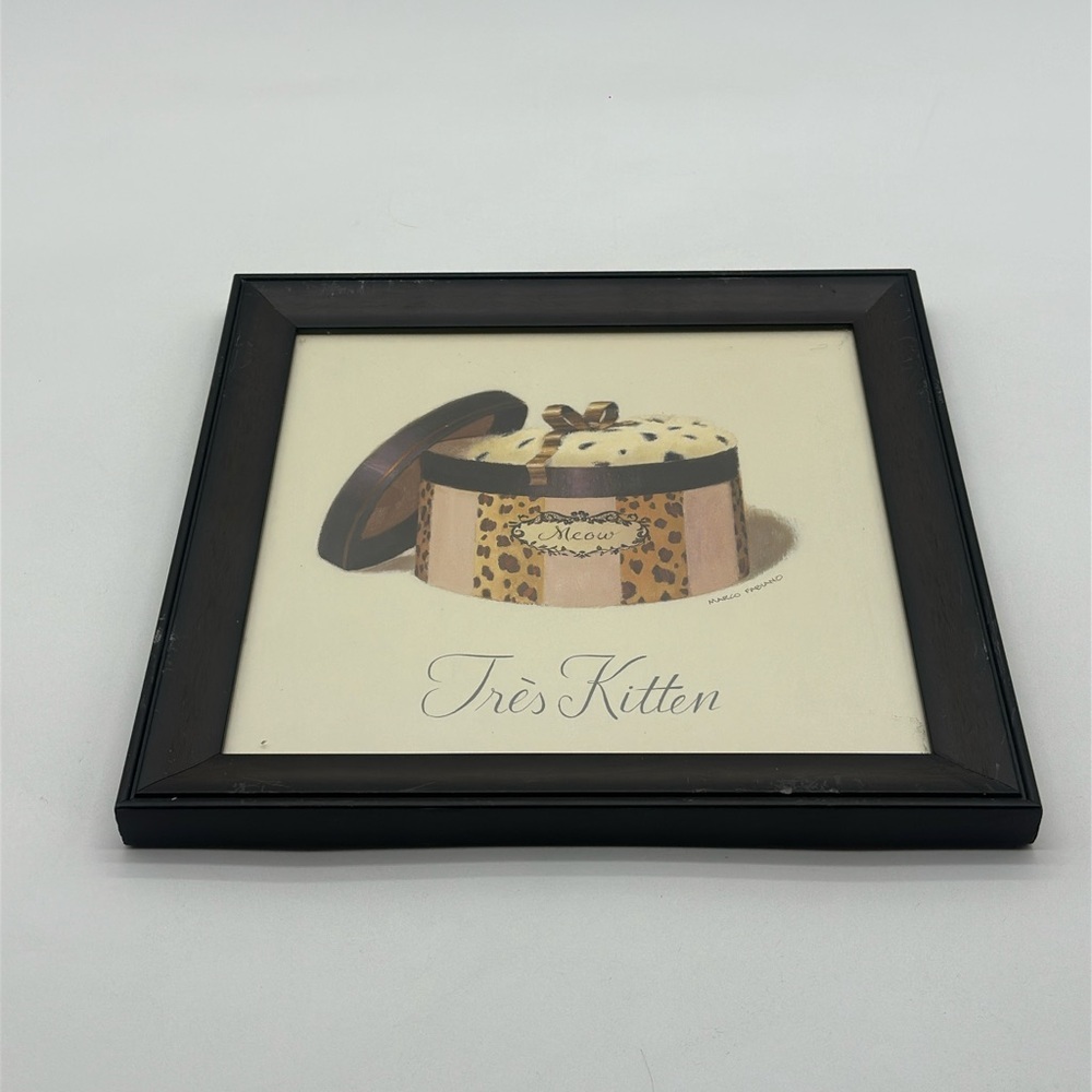 Marco Fabiano.‎ 2 Prints “Purr-fect” “Tres Kitten”